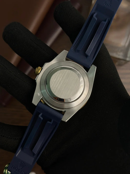 RLX - Submariner Rubber - Gold Blue - AAA Quality