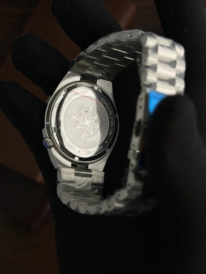 CTZN - Tsuyosa Silver Black Quartz - AAA Quality